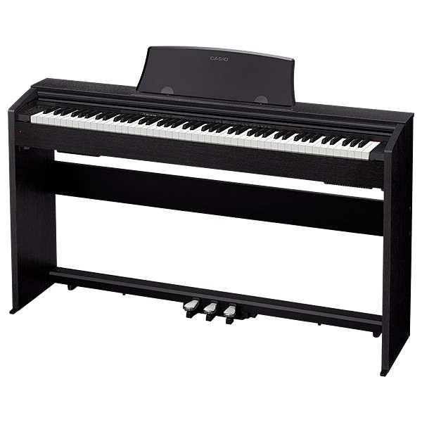 CASIO 電子ピアノ PX-770BK / ブラックウッド調