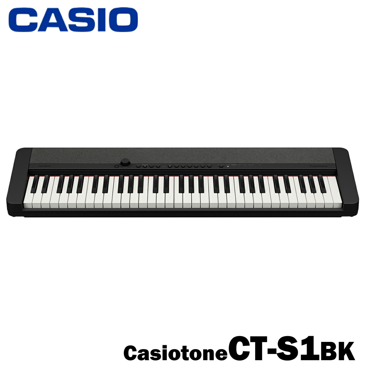 CASIO キーボード Casiotone CT-S1BK / ブラック