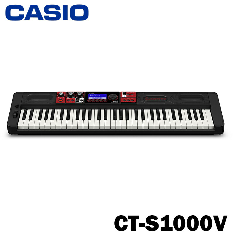 CASIO キーボード Casiotone CT-S1000V / ブラック